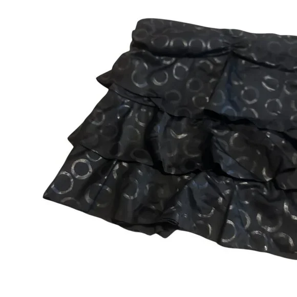 MagicSuit Miracle Suit Strapless Swimsuit Circle Print Tiered Size 8 Women's - Picture 5 of 11